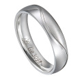 Korean High Quality Couple Rings, Silver Jewelry Diamond Wedding Ring